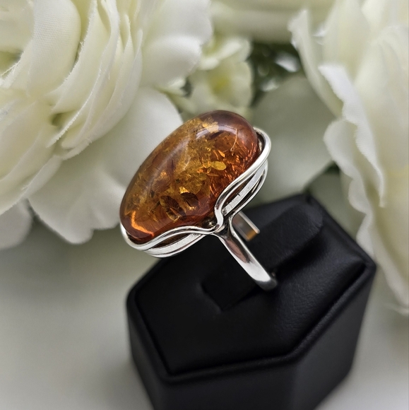 AMBROSIA STERLING SILVER RING - Picture 13 of 14